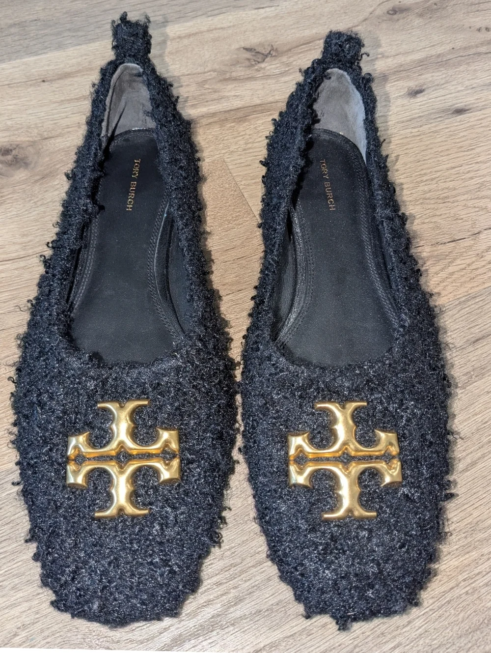 Tory Burch Eleanor Bouclé Flat